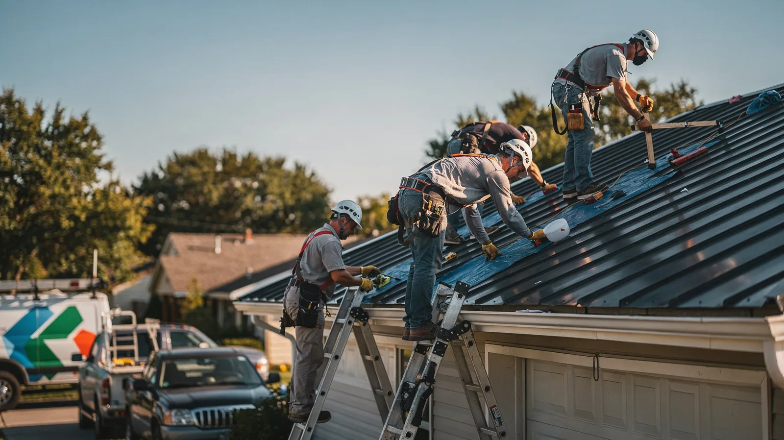 Metal Roof Installation in Stanford, IL near me